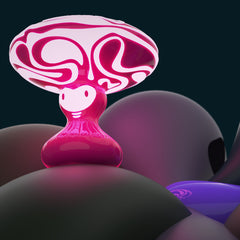 Wisdom Moon Mushroom Lamp